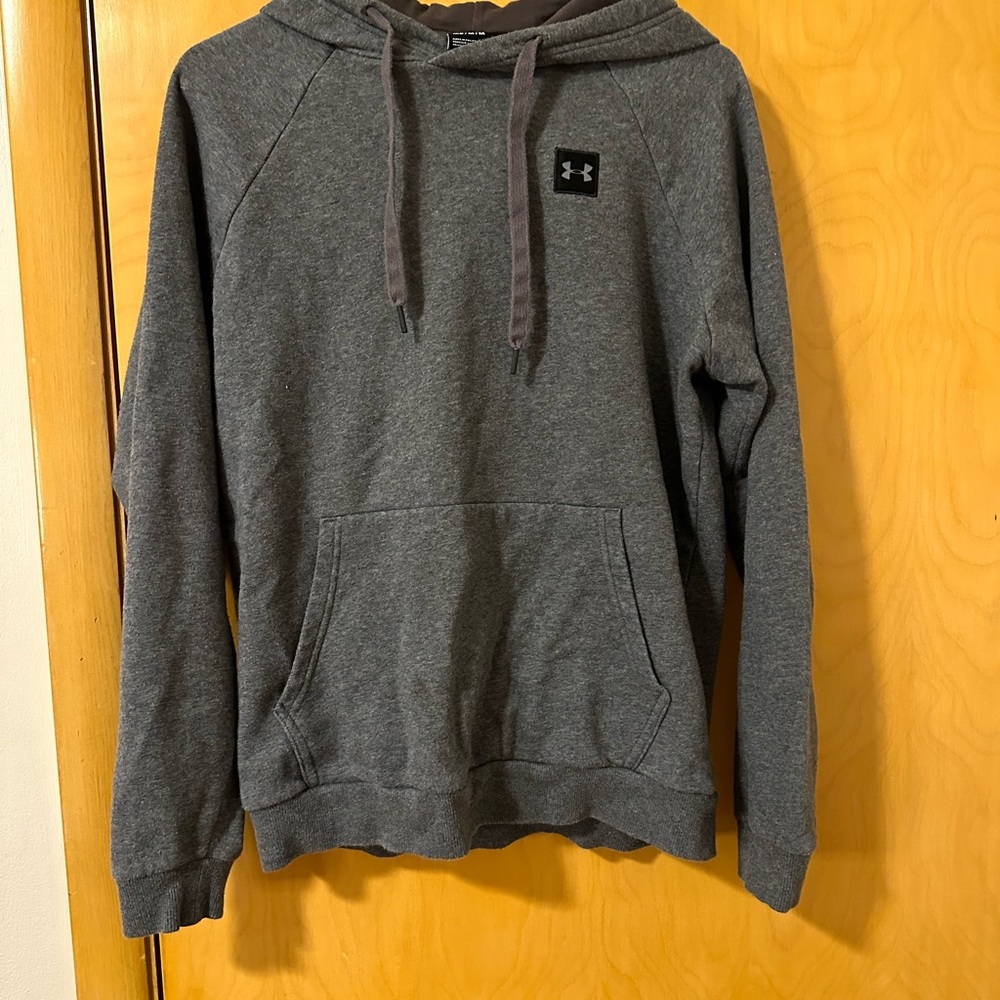 Men’s under armour hoodie dark grey